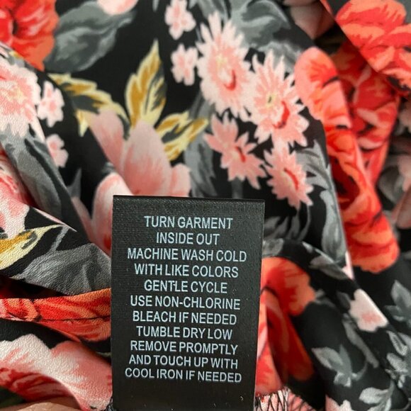 Torrid Georgette Tunic Tank Top Women's 5X Floral Sleeveless Chiffon NWT - Picture 10 of 11